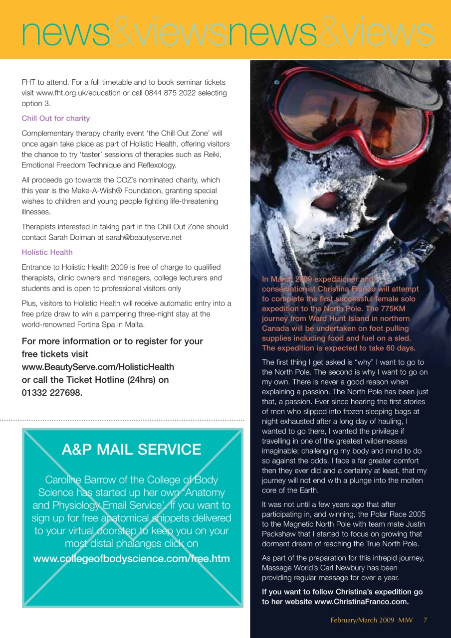 Massage World Preview Pages