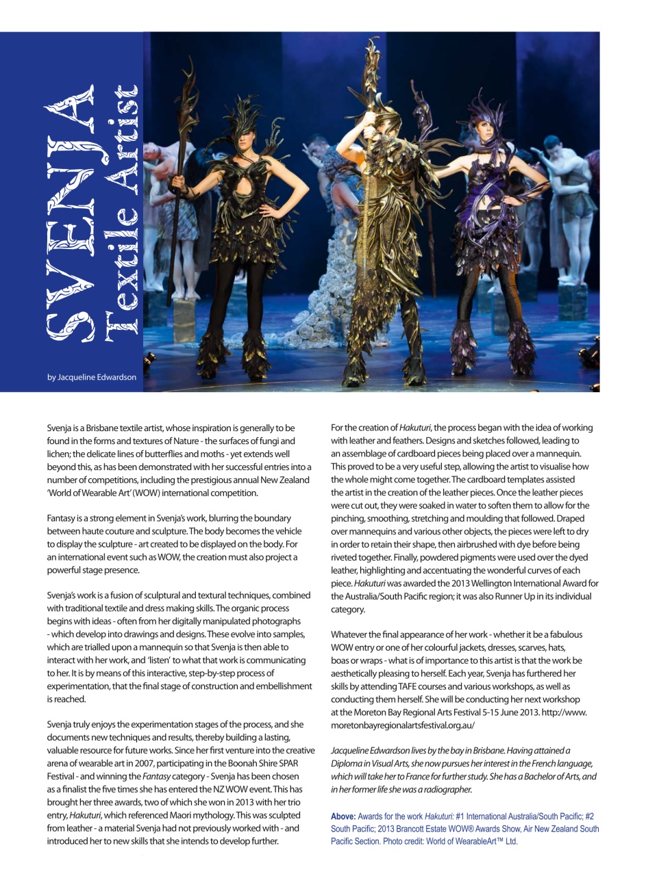 Textile Fibre Forum Preview Pages