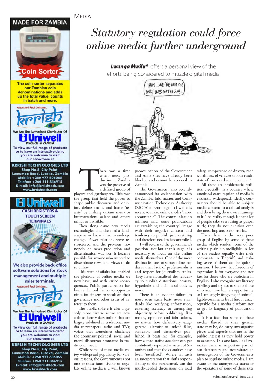 The Bulletin & Record Preview Pages