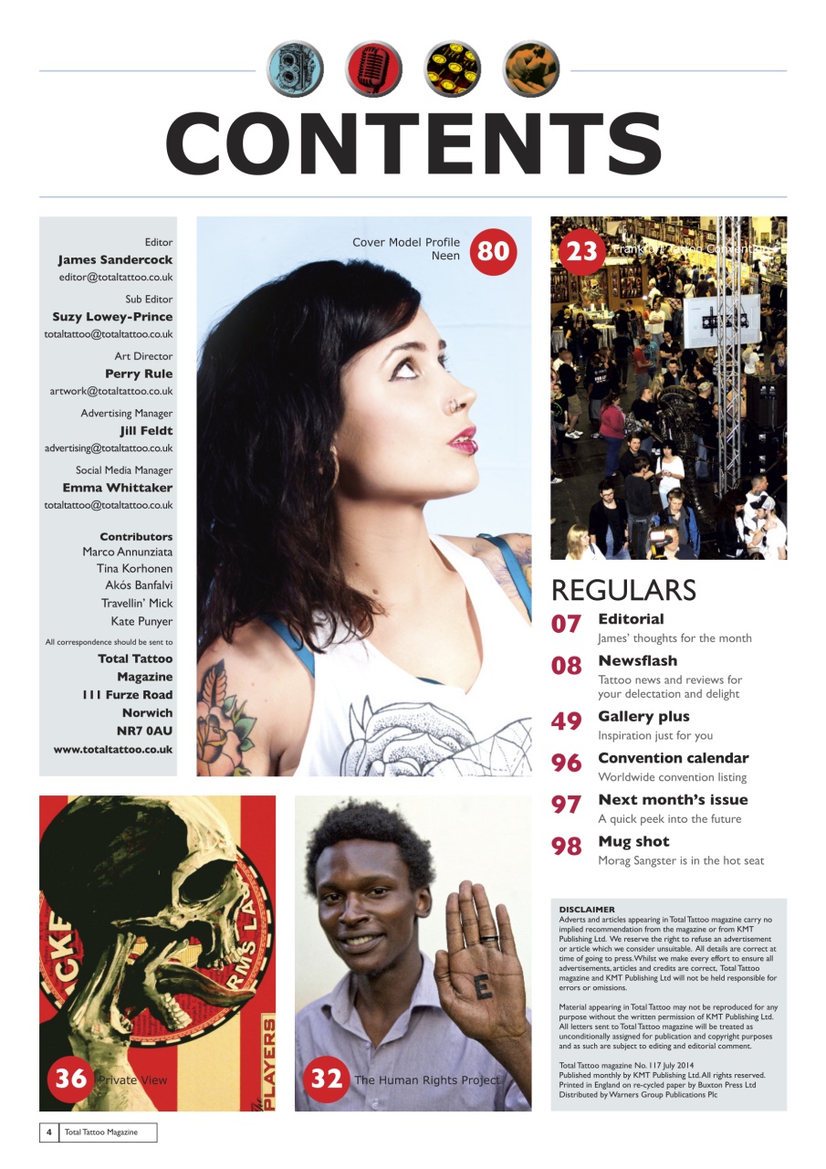 Total Tattoo Preview Pages