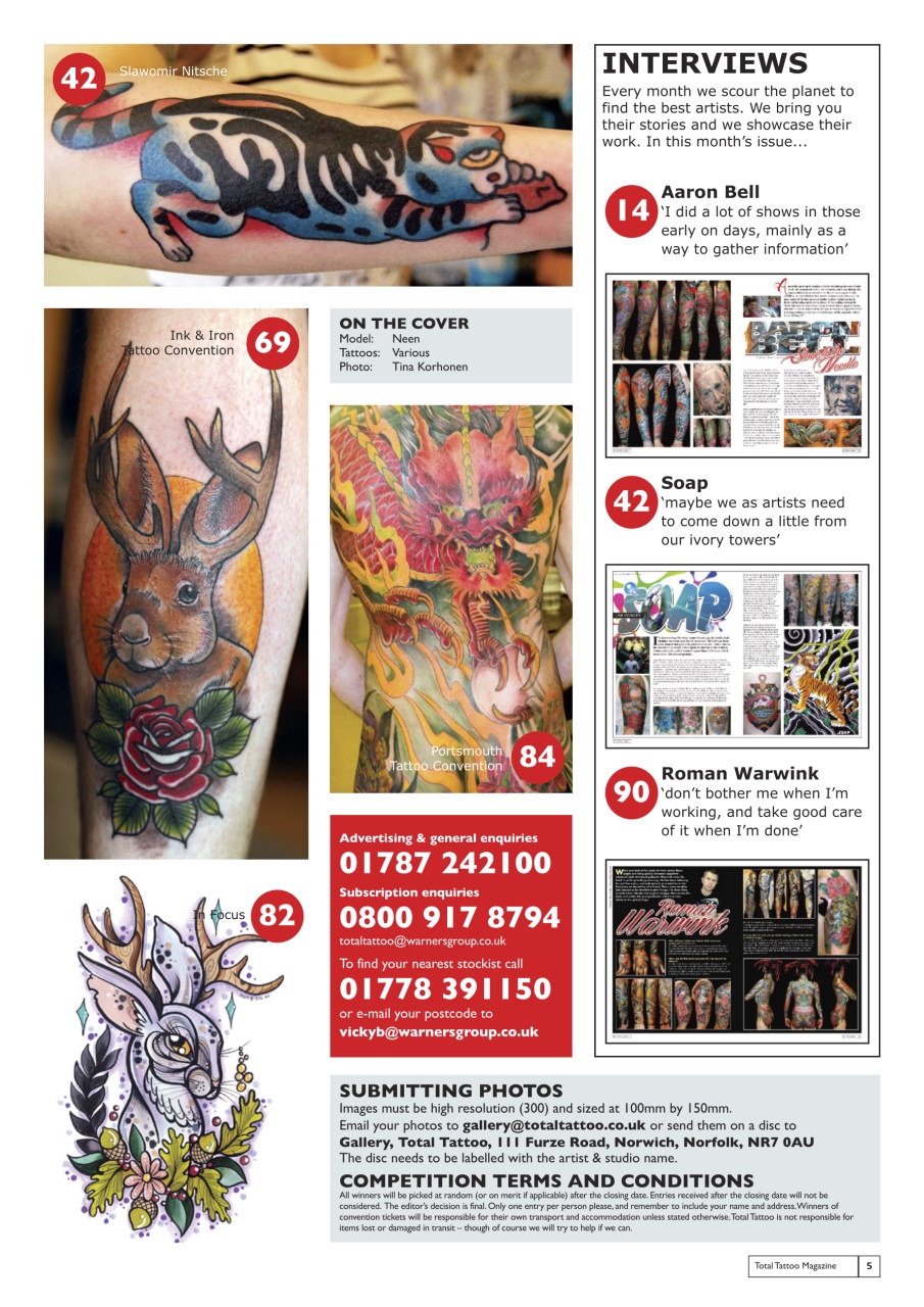 Total Tattoo Preview Pages