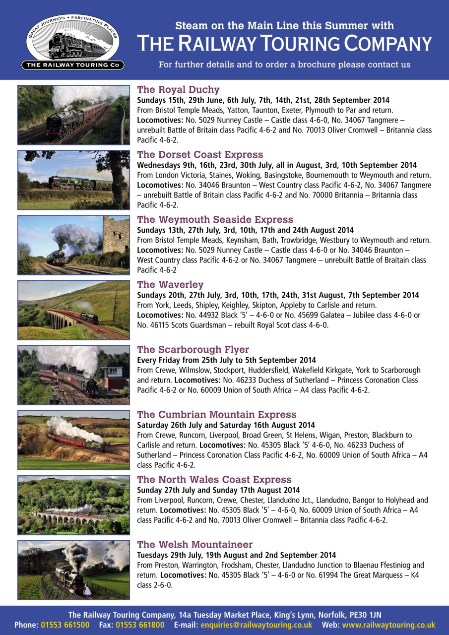 Railway Magazine Preview Pages