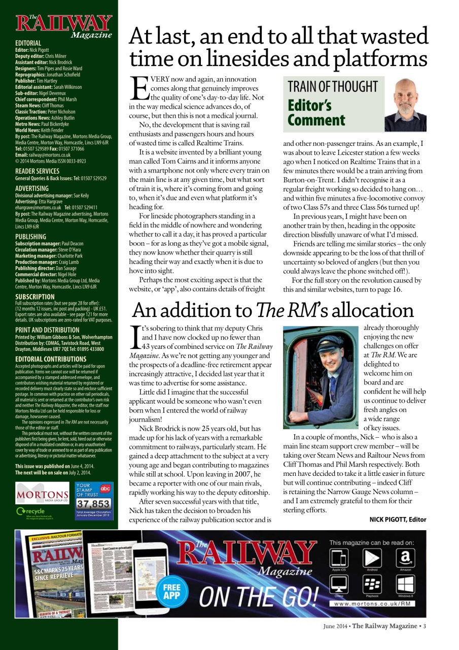 Railway Magazine Preview Pages