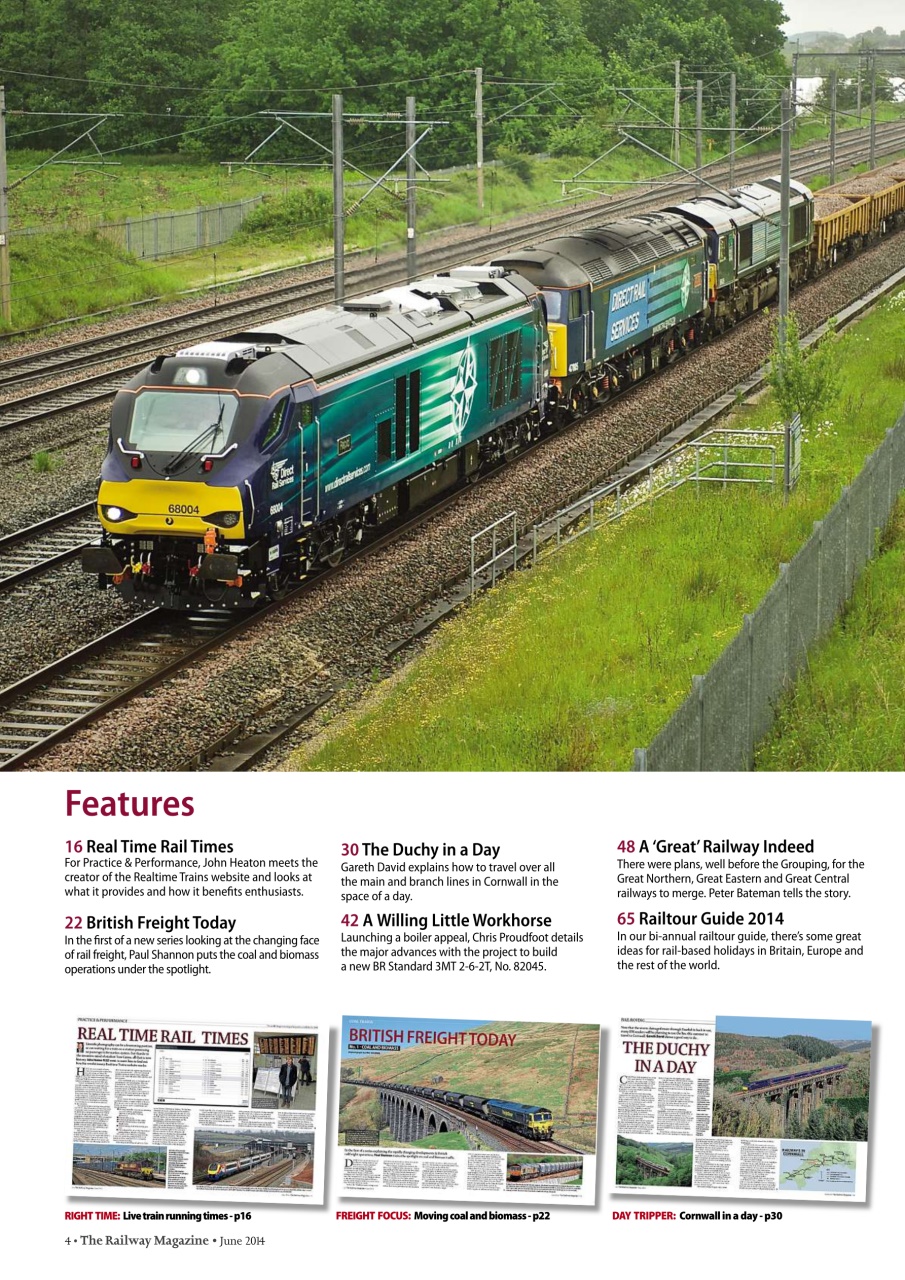 Railway Magazine Preview Pages