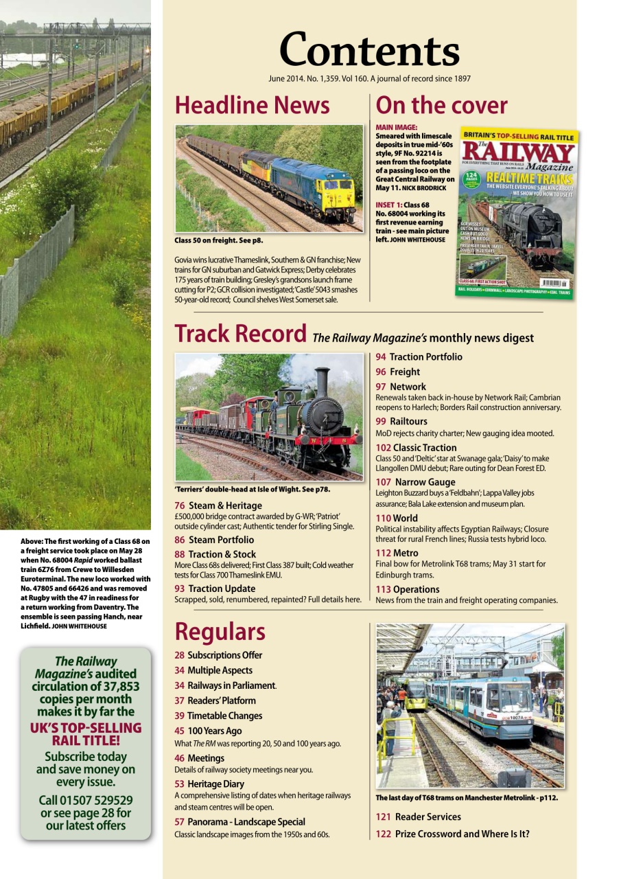 Railway Magazine Preview Pages