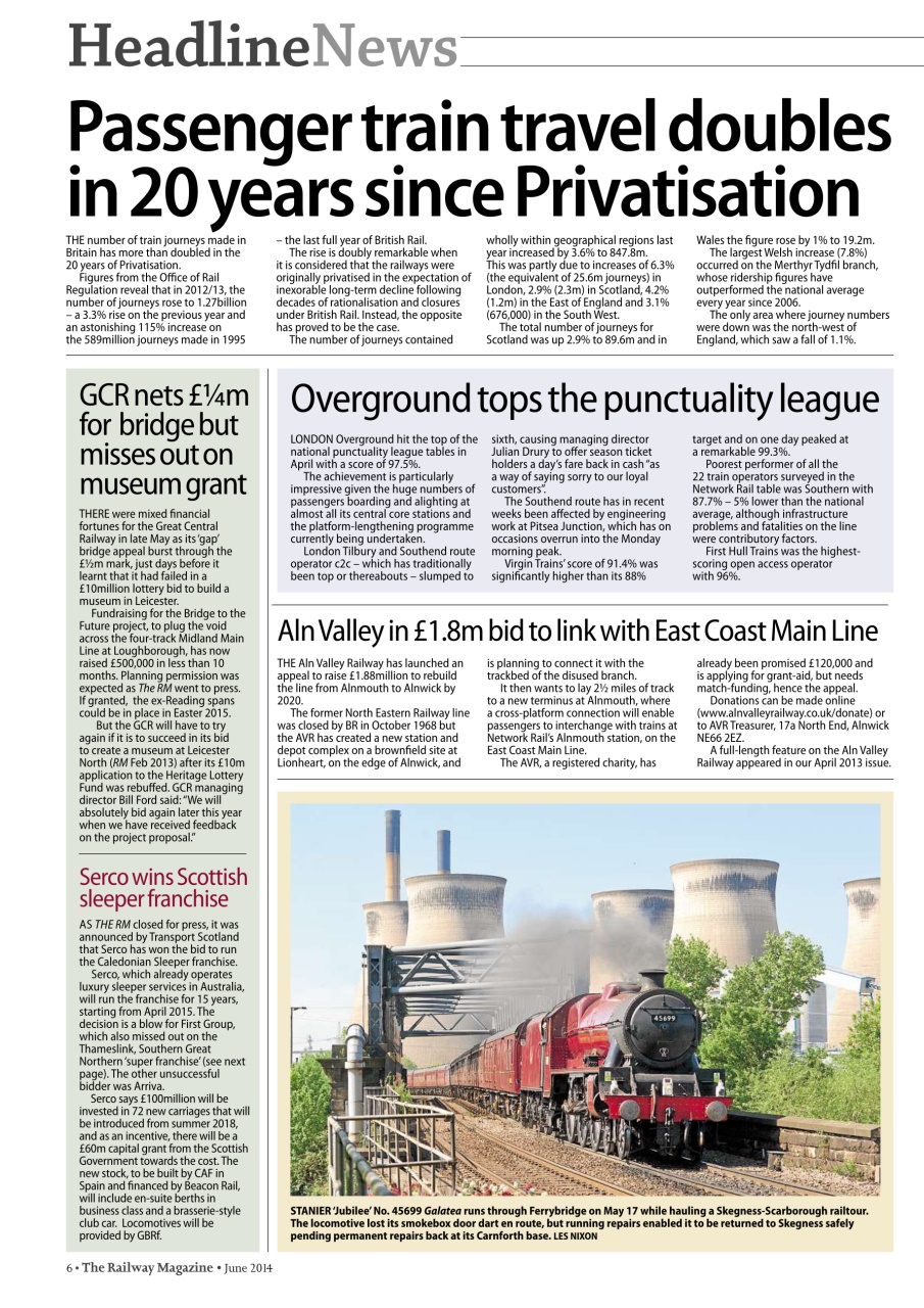 Railway Magazine Preview Pages