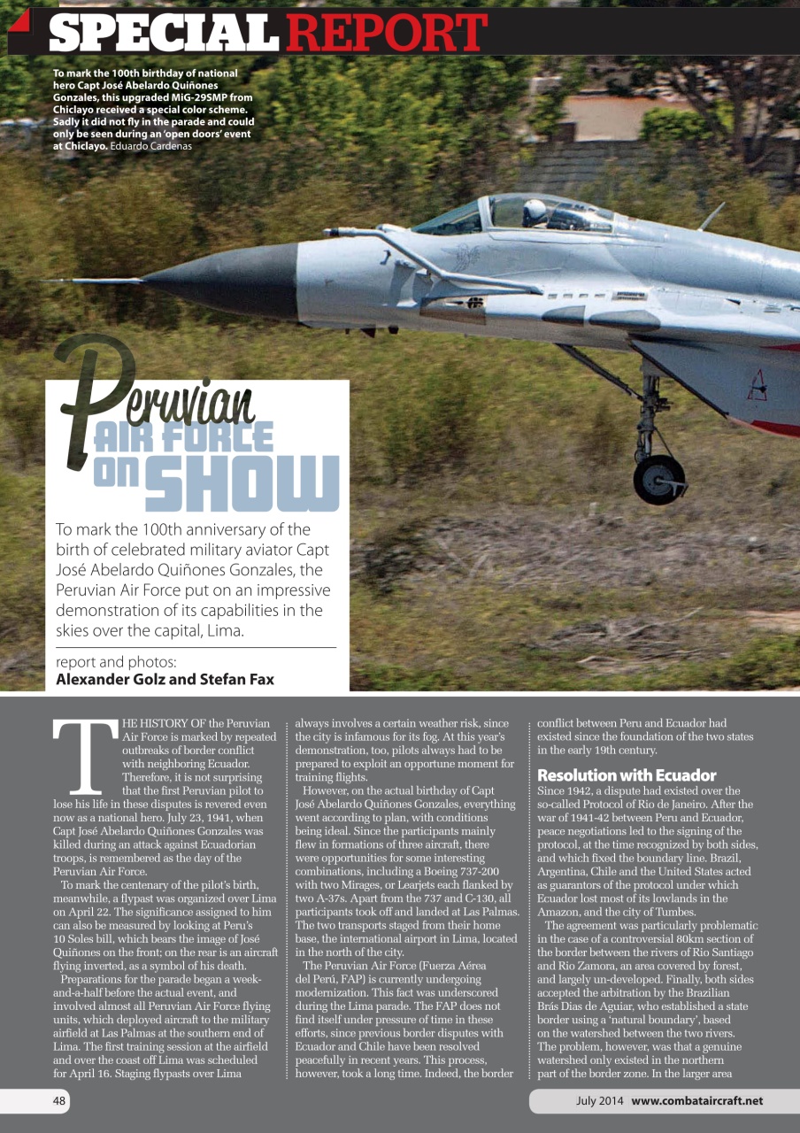 Combat Aircraft Journal Preview Pages