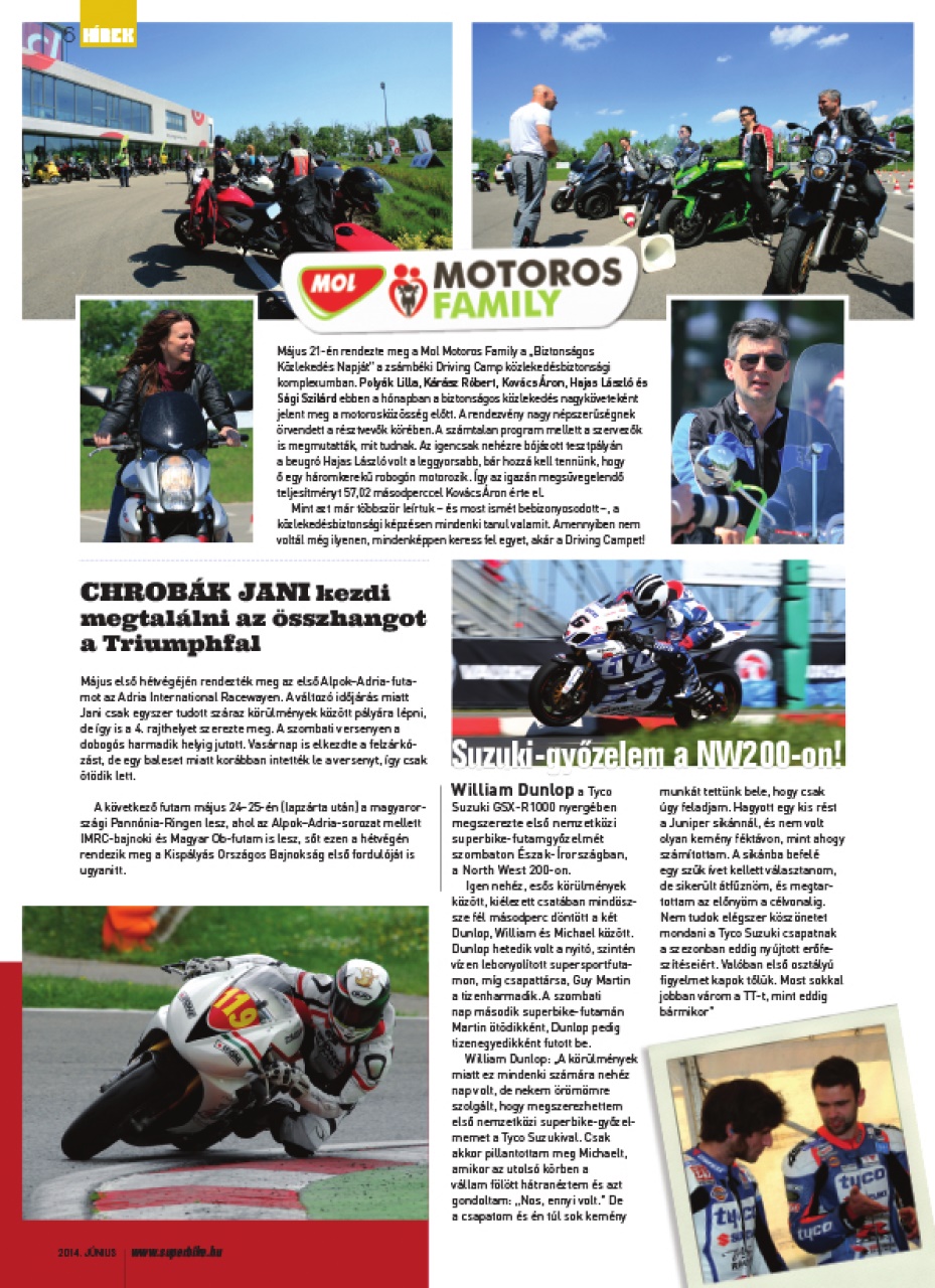 SuperBike Hungary Preview Pages