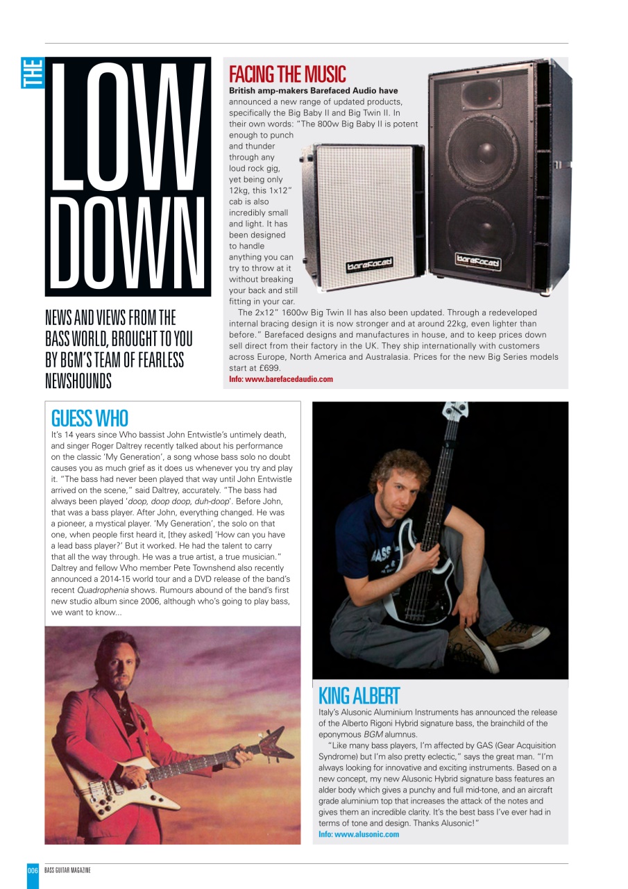 Bass Player UK Preview Pages