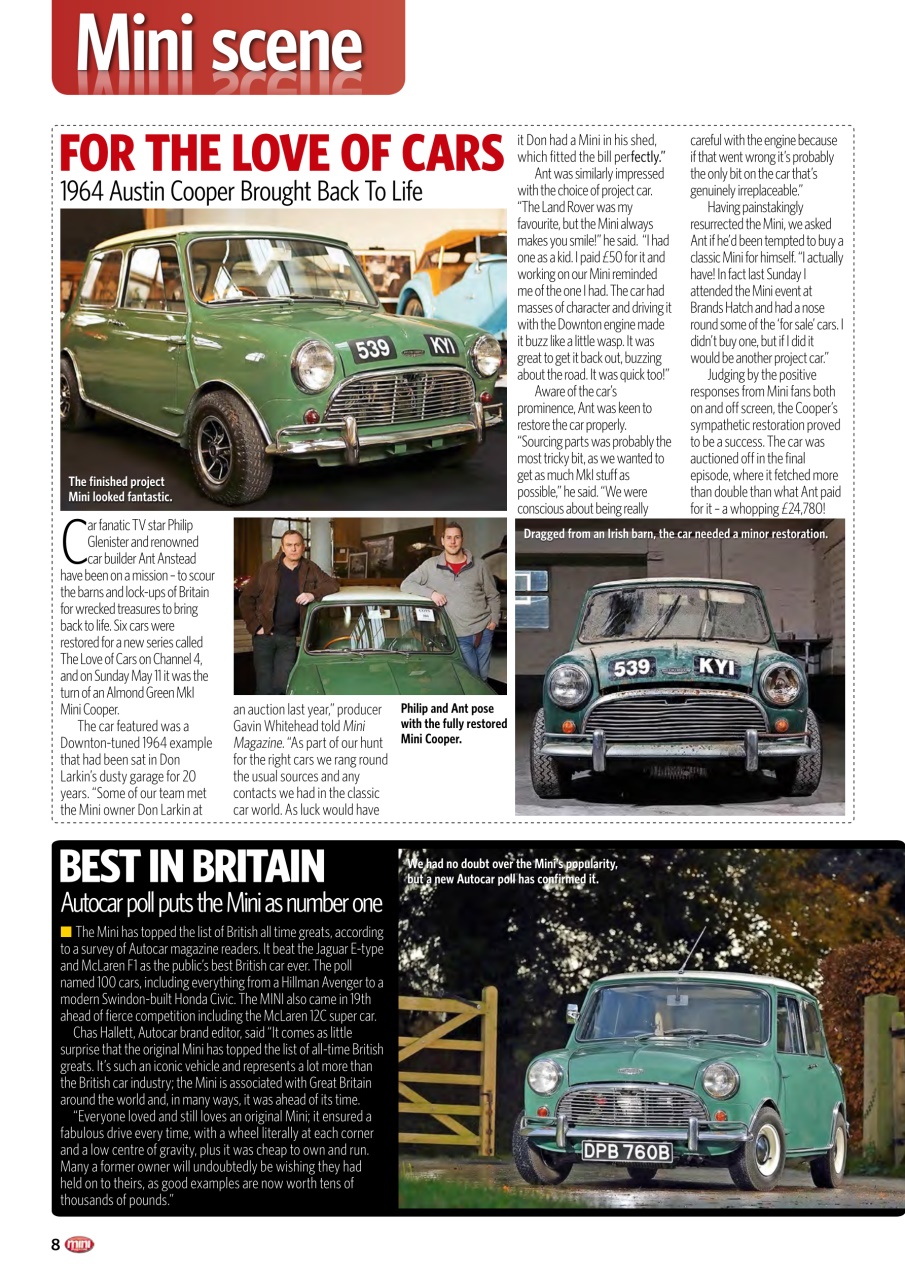 Mini Magazine Preview Pages