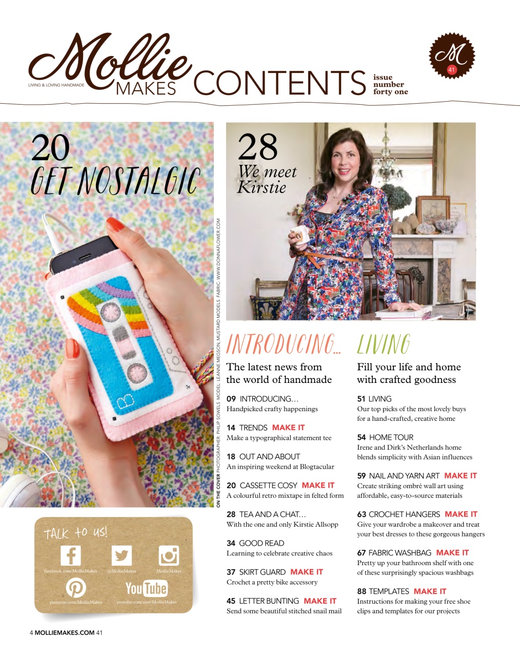 Mollie magazine Preview Pages