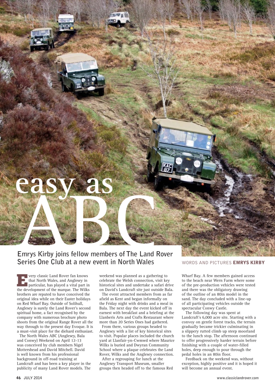 Classic Land Rover Magazine Preview Pages