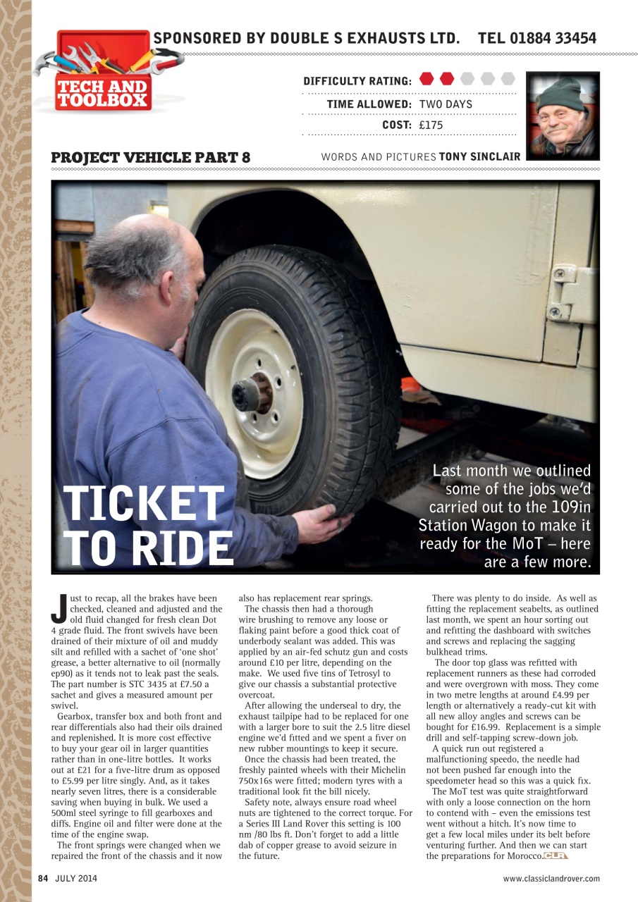 Classic Land Rover Magazine Preview Pages