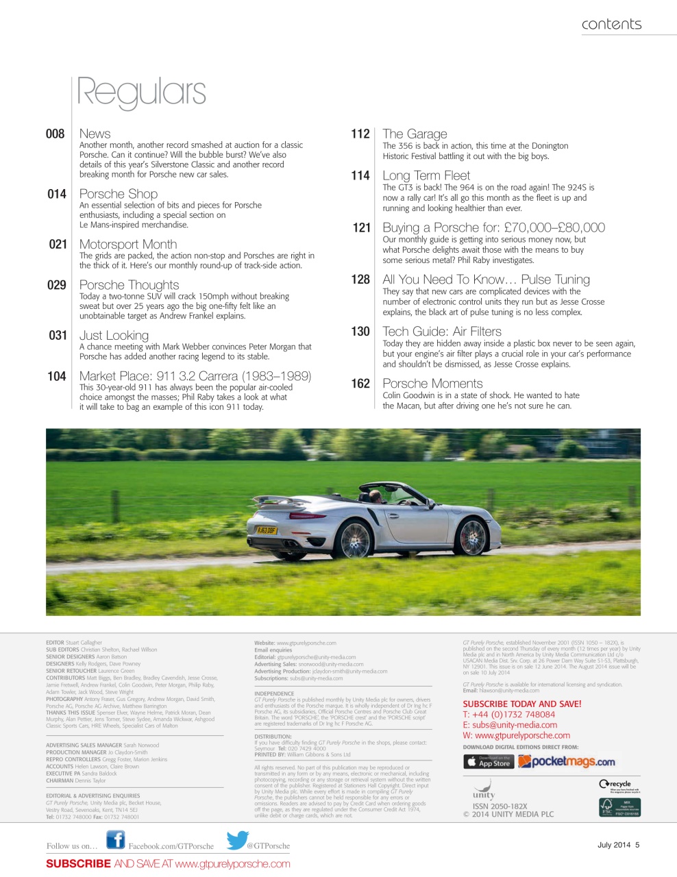 GT Porsche Preview Pages