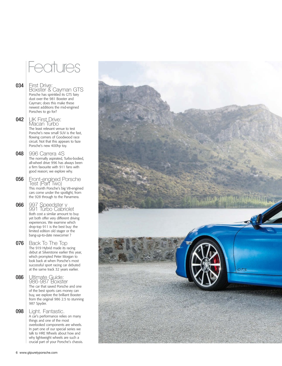 GT Porsche Preview Pages