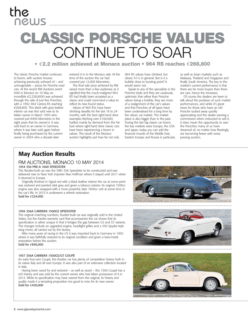 GT Porsche Preview Pages