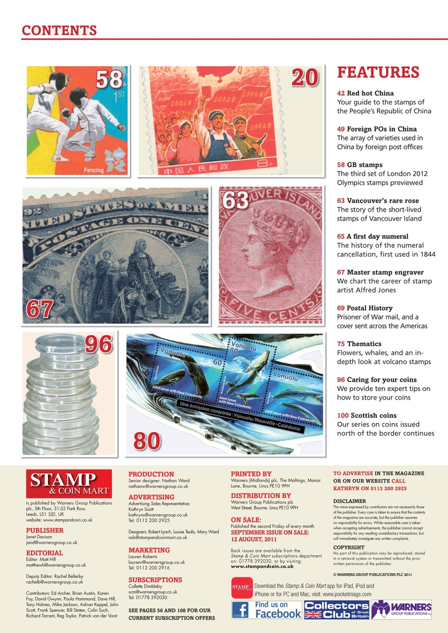 Stamp Collector Preview Pages