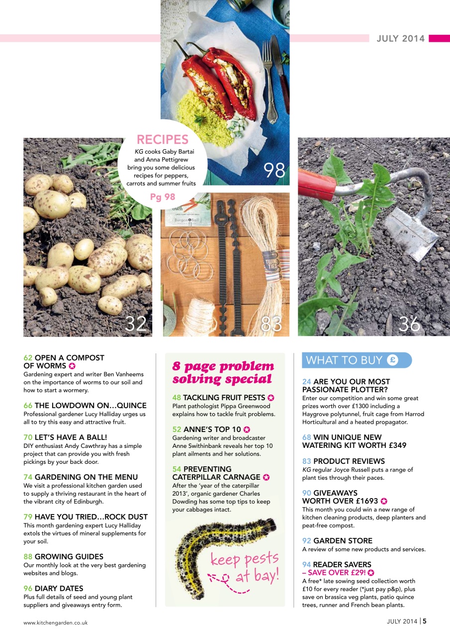 Kitchen Garden Magazine Preview Pages
