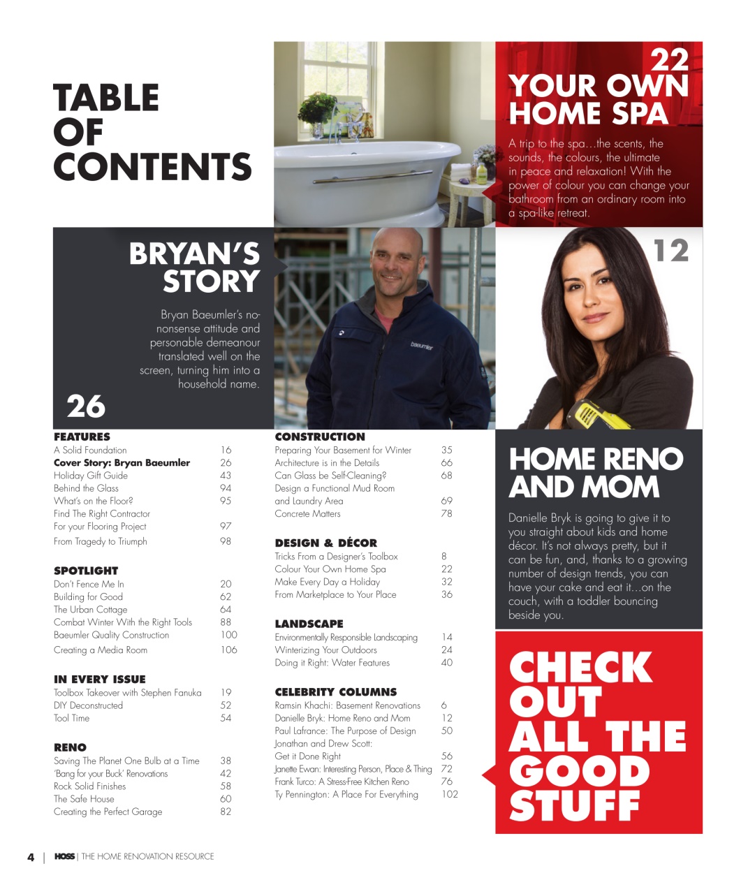 HOSS Magazine Preview Pages