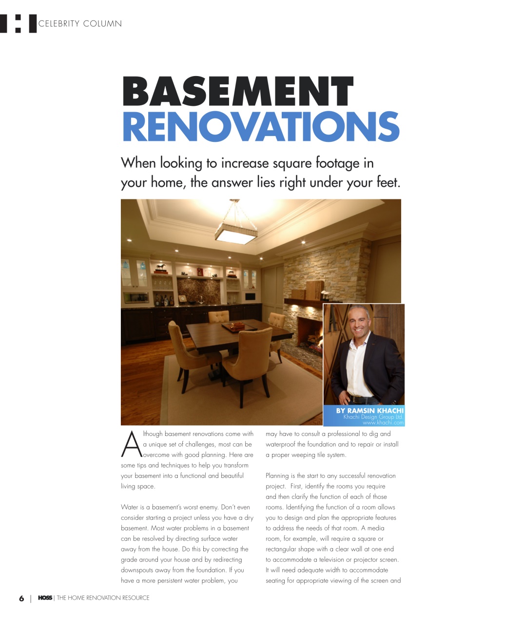 HOSS Magazine Preview Pages