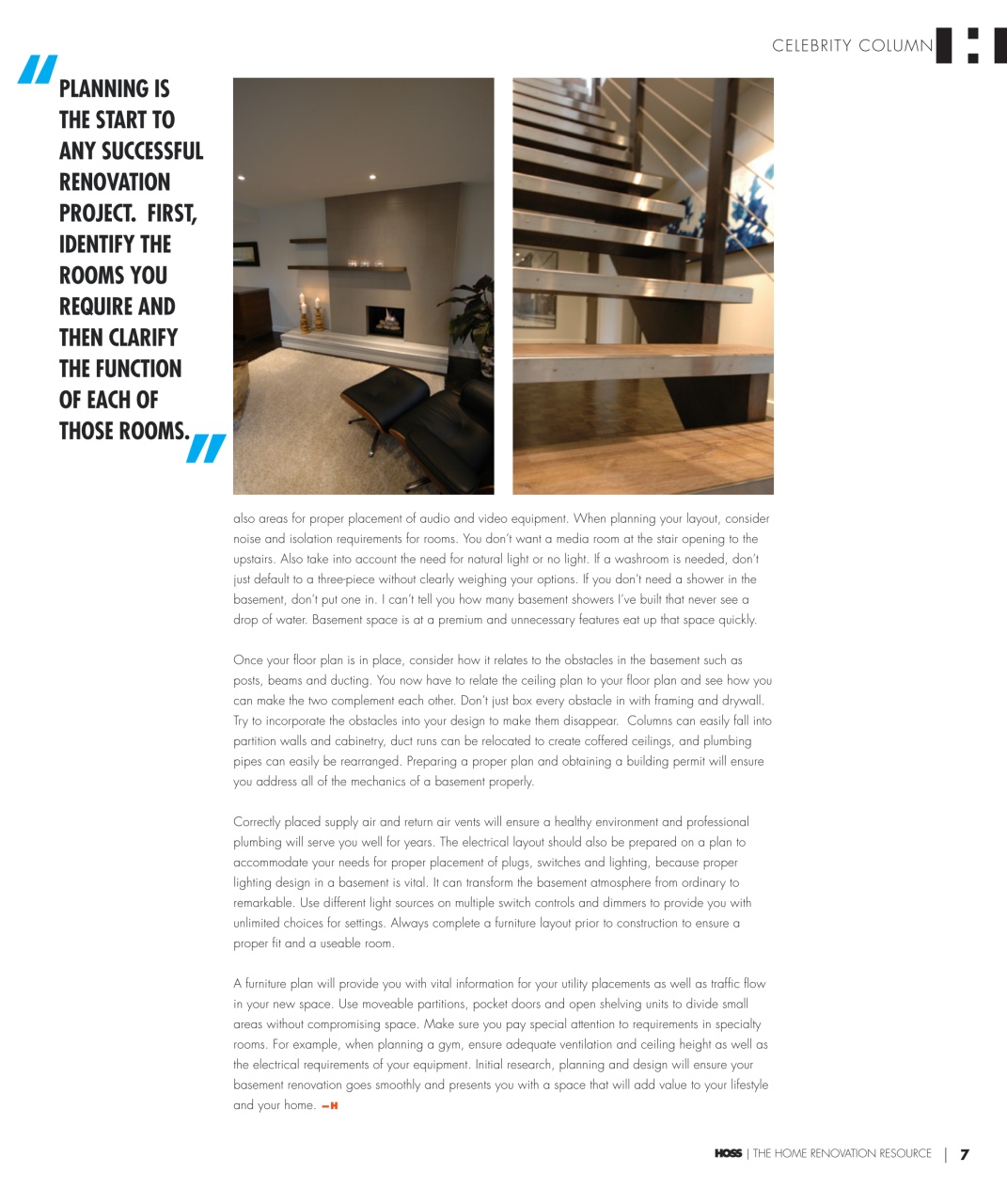 HOSS Magazine Preview Pages