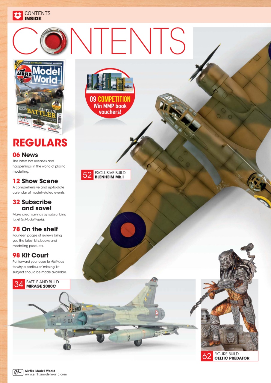 Airfix Model World Preview Pages