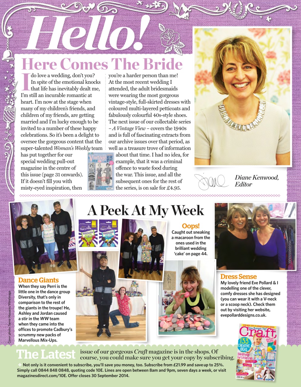 Woman's Weekly Preview Pages