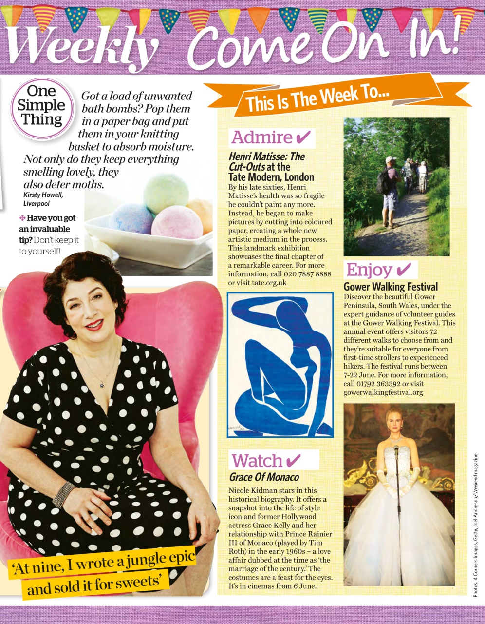Woman's Weekly Preview Pages