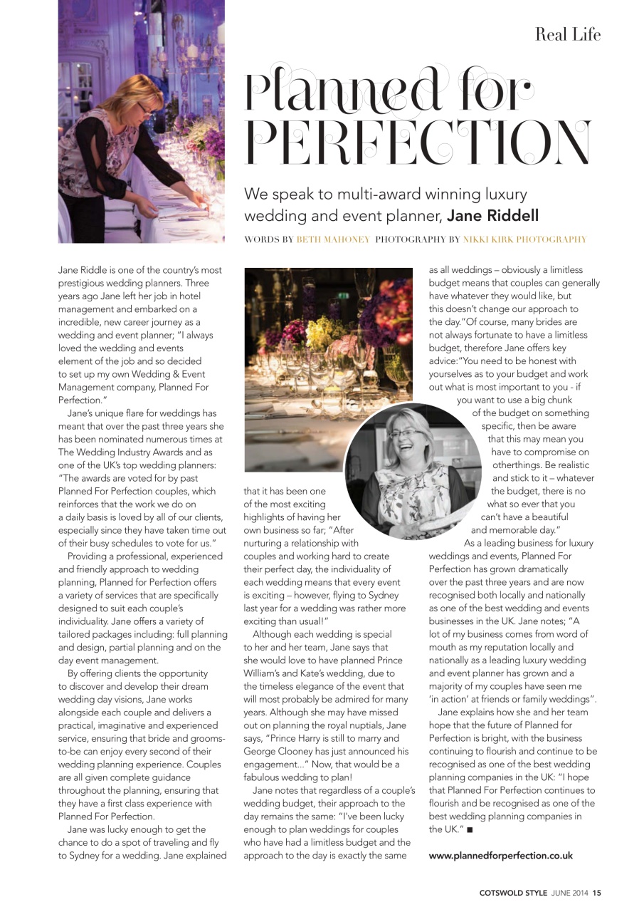 Cotswold Style Preview Pages