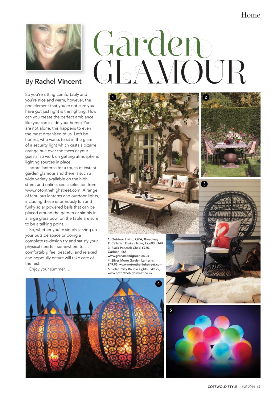 Cotswold Style Preview Pages