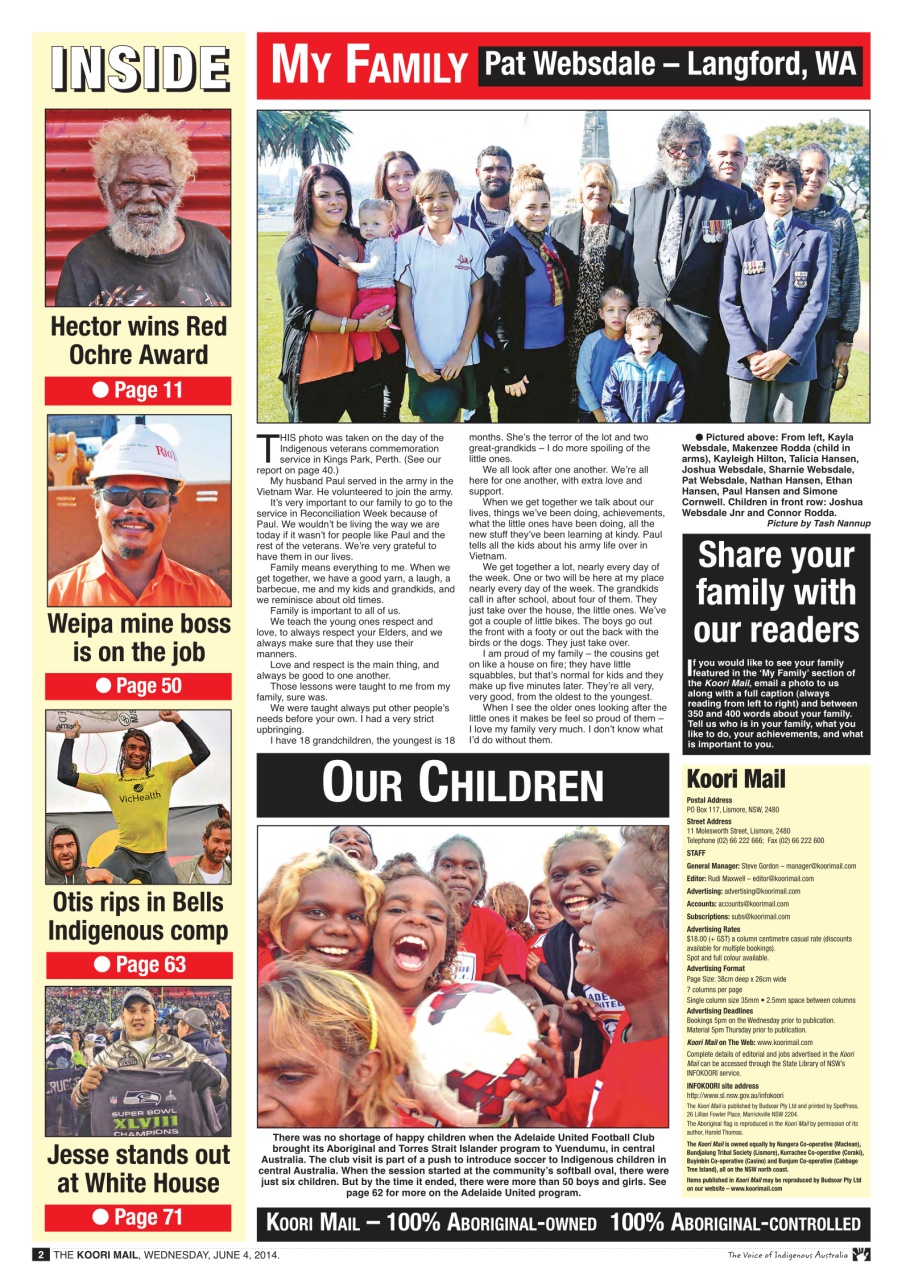 Koori Mail Preview Pages