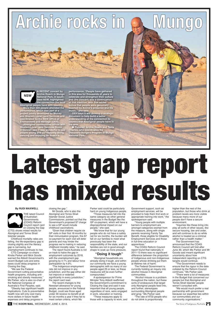 Koori Mail Preview Pages