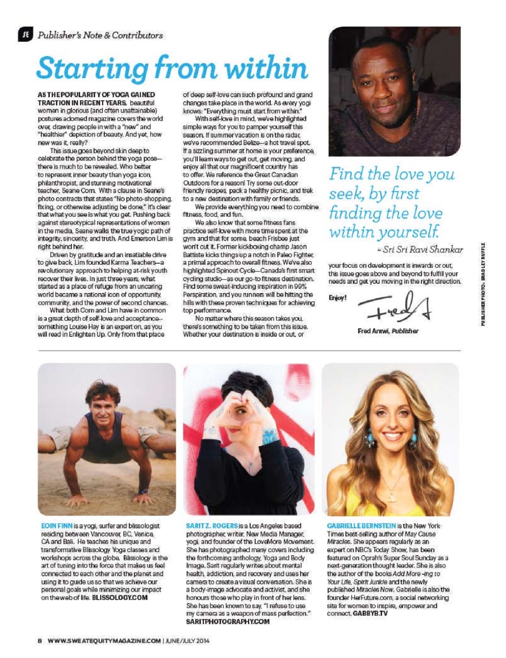 Sweat Equity Preview Pages