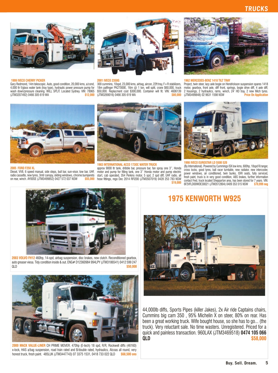 JUST TRUCKS Preview Pages