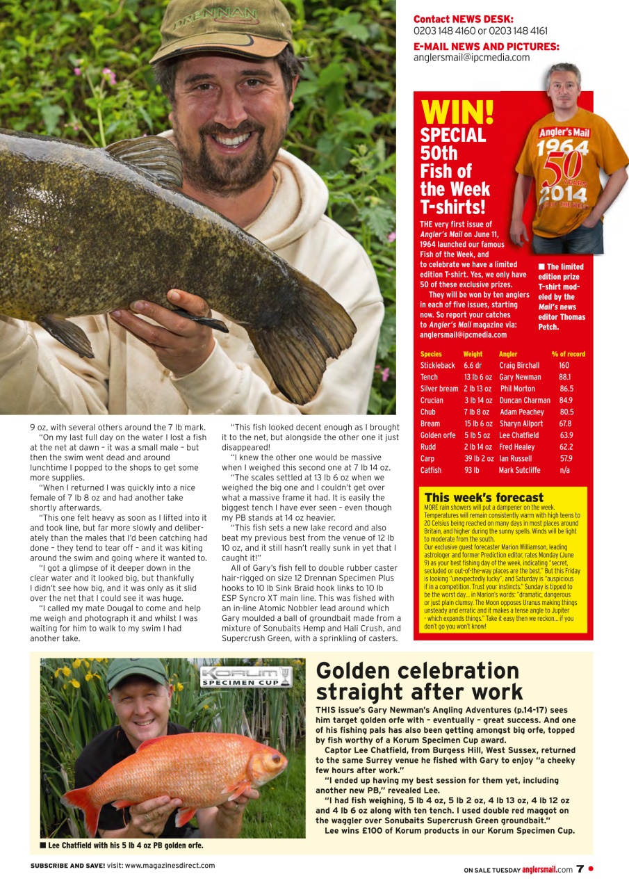 Anglers Mail Preview Pages