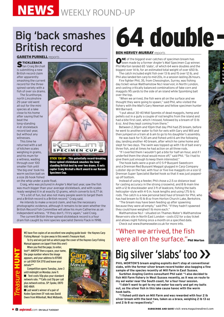 Anglers Mail Preview Pages
