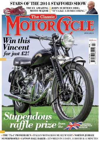The Classic MotorCycle issue July 2014