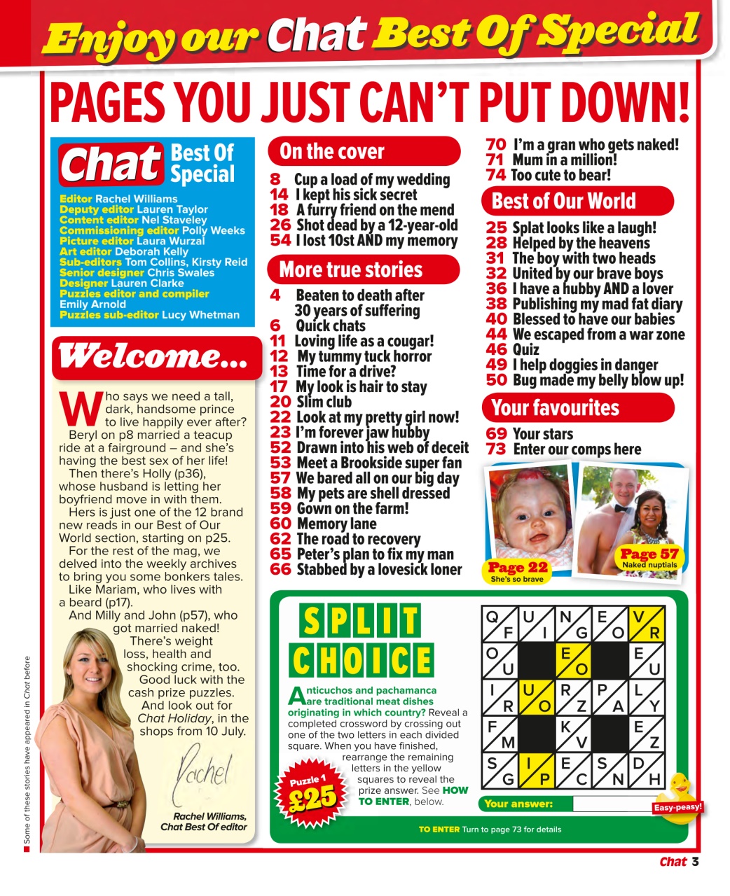 Chat Specials Preview Pages