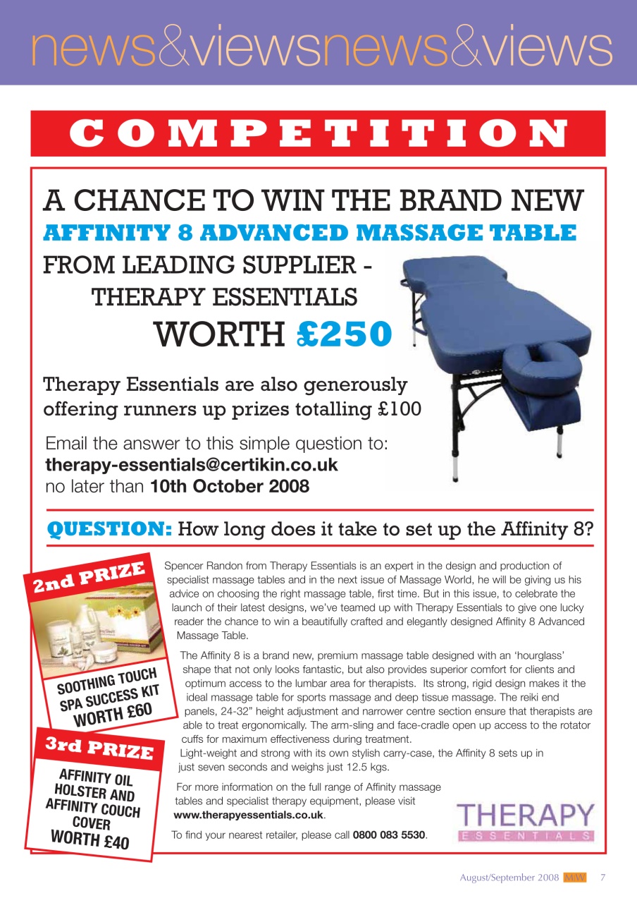 Massage World Preview Pages