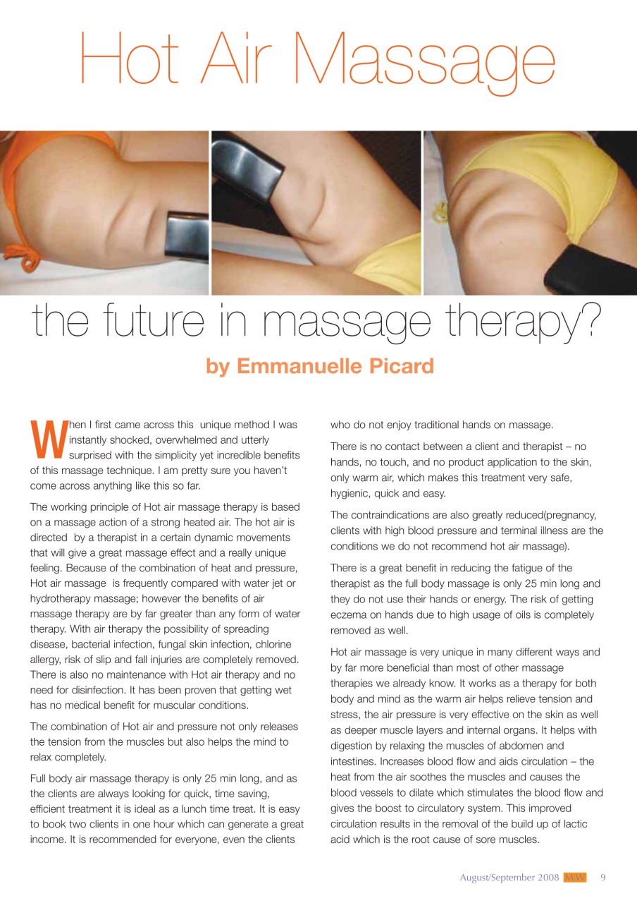 Massage World Preview Pages