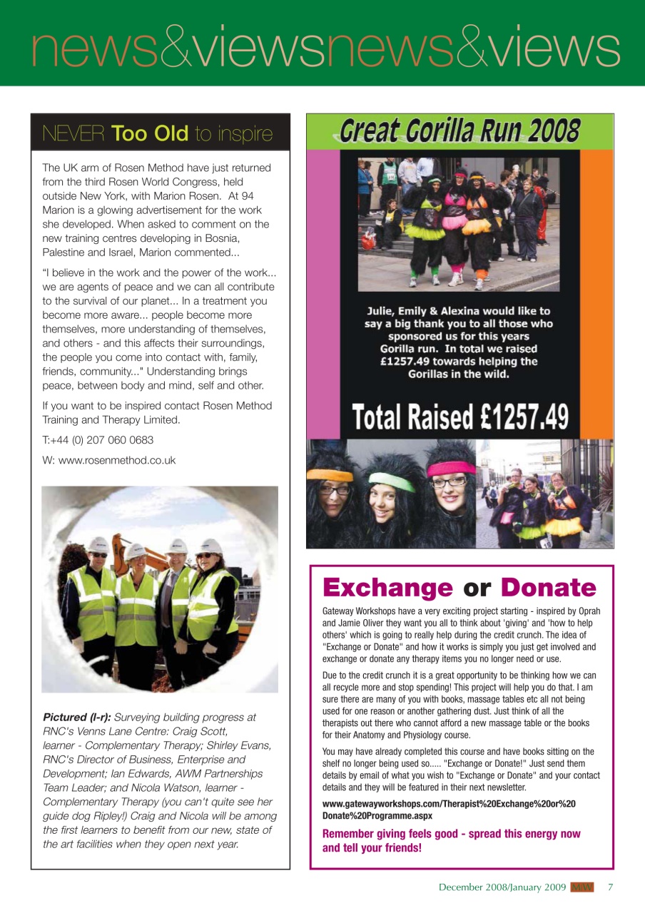 Massage World Preview Pages