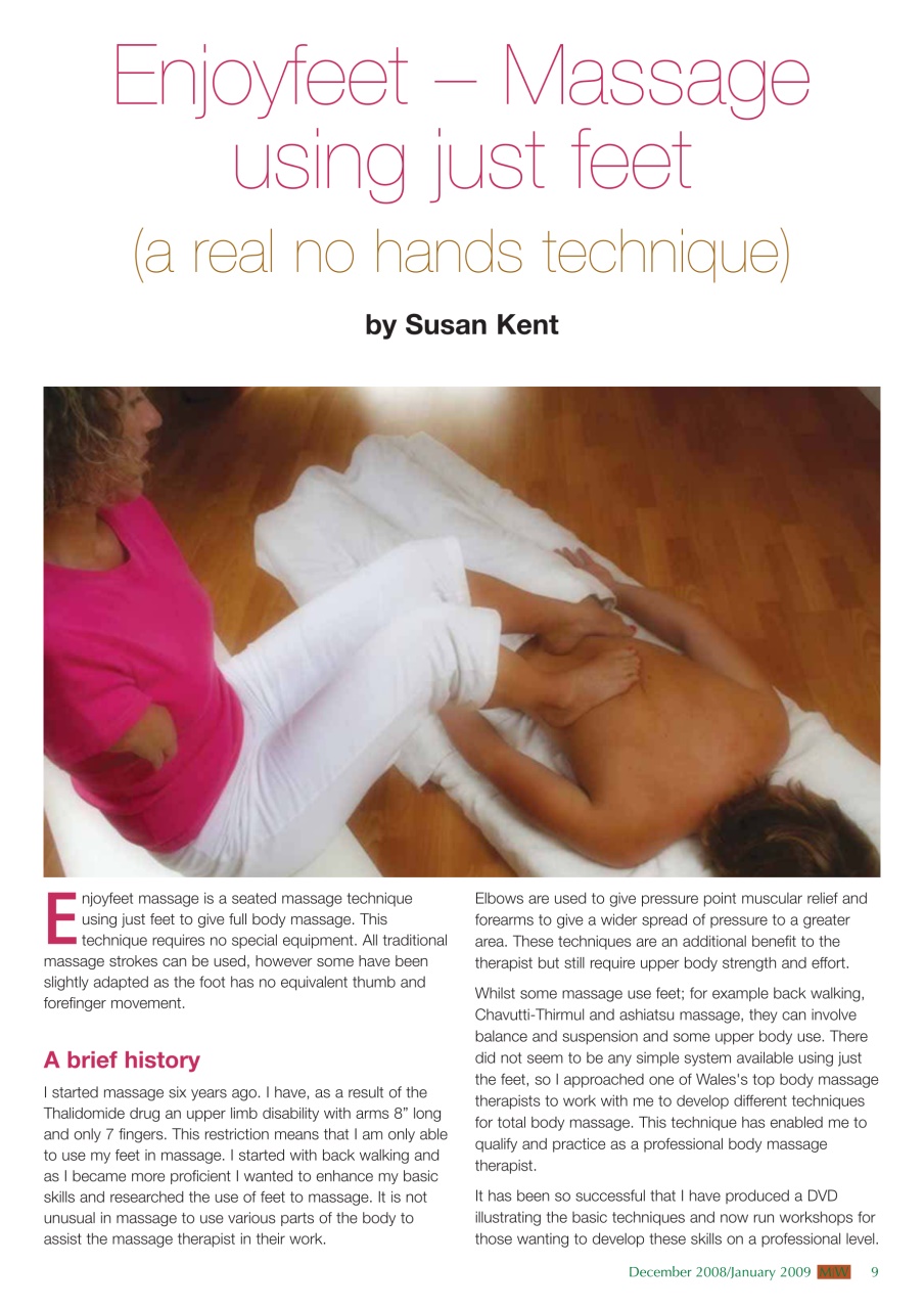 Massage World Preview Pages