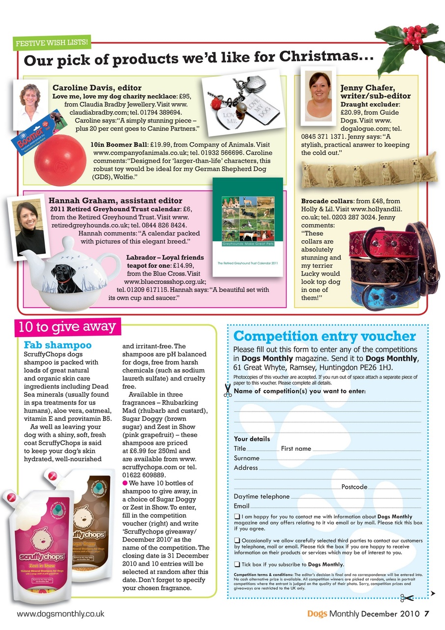 Dogs Monthly Preview Pages