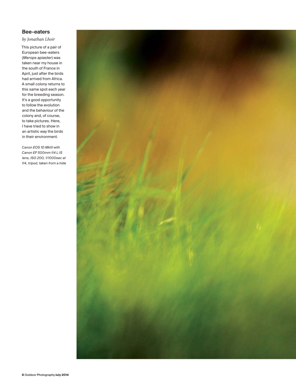 Outdoor Photography Preview Pages