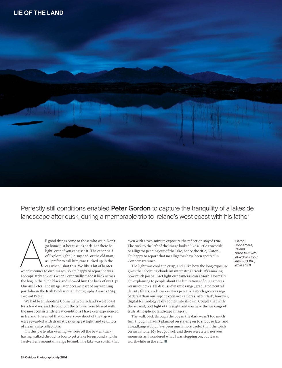 Outdoor Photography Preview Pages
