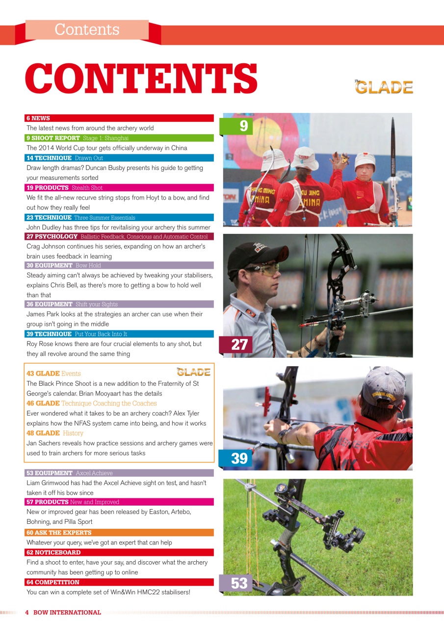 Bow International Preview Pages