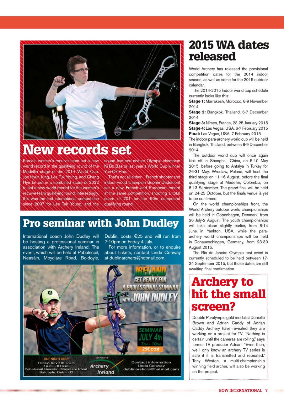 Bow International Preview Pages