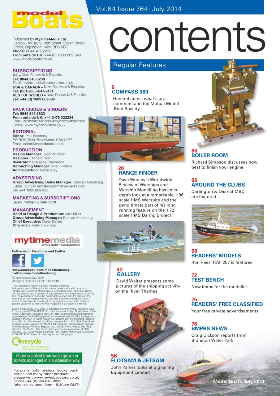 Model Boats Preview Pages
