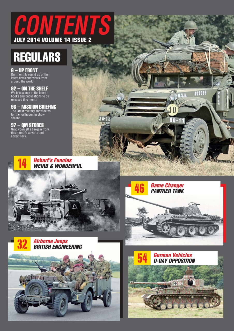 Military Machines International Preview Pages