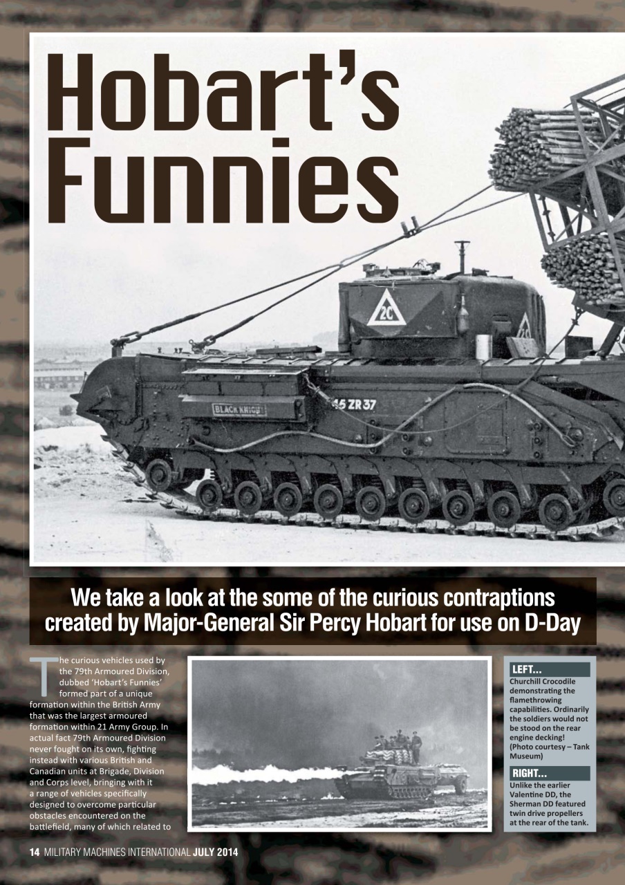 Military Machines International Preview Pages